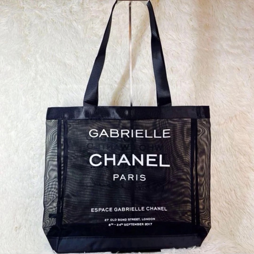 Chanel beach bag